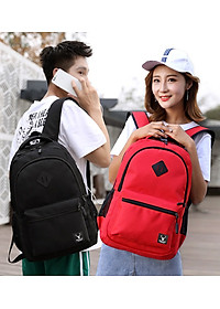 Combo Balo Unisex Campus Cá Tính & Túi Đeo Ipad PRAZA - BLS0177DC095