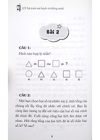 Sách 201 Bài Toán Vui Luyện Trí Thông Minh