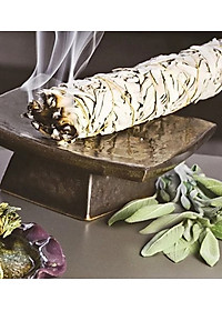 Bó lá xô thơm xanh xông nhà mang may mắn và tài lộc - Blue sage