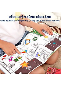 Đồ chơi thủ công 80 bức tranh tô màu cho bé Mideer Drawing Coloring, đồ chơi sáng tạo cho bé 2,3,4,5,6 tuổi