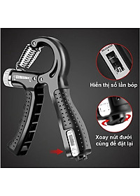 Kìm Bóp Cơ Tay Điều Chỉnh Lực 5-60kg Cỡ To Đẹp Chắc Chắn, Kìm Bóp Tay 100kg - Kìm Bóp Tay Đếm Số Tự Động - Chính hãng dododios - Giao Màu Ngẫu Nhiên