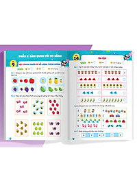 Sách Phiếu Luyện Toán Tư Duy Cùng Gấu Kiki 4. Tách Gộp Nhóm Số Lượng - Làm Quen Với So Sánh