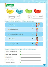 Sách Chinh Phục 100 Cấu Trúc Ngữ Pháp Tiếng Anh Tiểu Học - Tập 1