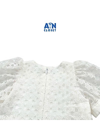 Áo dài váy bé gái họa tiết Hoa Ren trắng - AICDBG8W0FXM - AIN Closet