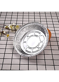 Sét 10 khay giấy bạc,khay bạc đựng thực phẩm lót nồi chiên không dầu chịu nhiệt độ cao