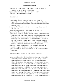 A Gentleman In Moscow