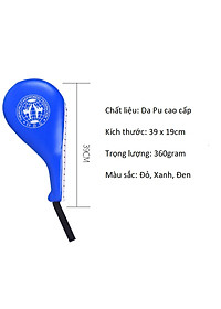 Đích đá Boxing, tập Võ Taekwondo, Vovinam, Karatedo V60 Chính Hãng Amalife (Giá 1 chiếc)