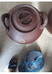 Chum sành sứ Bát Tràng 2 quai 2 nắp nhiều dung tích 20 30 40 50 lít