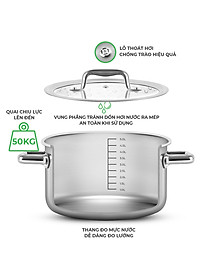 Nồi Inox liền khối Elmich Trimax Eco EL-3991