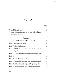 Luật Quảng cáo năm 2012 (Sửa đổi, bổ sung năm 2024, 2025)