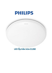 Bộ đèn PHILIPS LED ốp trần tròn CL200 - Công suất ( 6W, 10W,17W,20W) ánh sáng vàng, ánh sáng trắng
