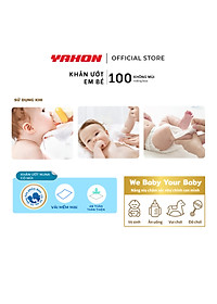 Thùng Khăn Ướt Em Bé NUNA Không Mùi 100 Miếng/Bao 24 Bao/Thùng