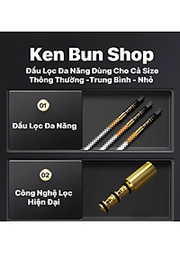 Tẩu Lọc Thuốc Adous Đa Năng Dùng Cho Tất Cả Size Nhỏ và Trung Bình và Thông Thường Công Nghệ Nhật Bản