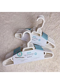 Set 10 chiếc móc áo trẻ em Hara 181 hàng cao cấp - giao màu ngẫu nhiên