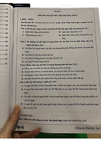 Bài Tập Tuần Tiếng Việt 4 Học kì 1