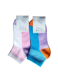 Vớ Cổ Trung Dành Cho Bé Gái 7-9 Tuổi Thương Hiệu ELLE Basic EBK210