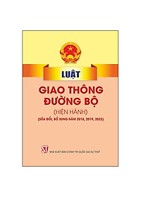 Sách Luật trật tự, an toàn giao thông đường bộ năm 2024
