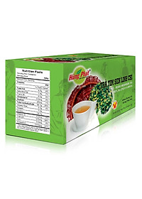 Trà Tim Sen Linh Chi Vị Thanh Mát Hỗ Trợ Cải Thiện Giấc Ngủ Da Đẹp Dáng Xinh Hộp 25 gói - Thương Hiệu Hùng Phát