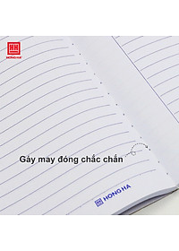 Sổ bìa bồi A4 200trang Hồng Hà Subject - 4586