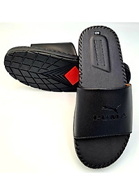 Dép quai ngang nam thời trang,may full quai chắc chắn DONAVYPUMA 