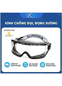 [COMBO] Mặt nạ Koken G7 Nhật Bản phòng khí độc, phun thuốc & Kính chống văng bắn, chống đọng hơi sương Delta Plus Pháp
