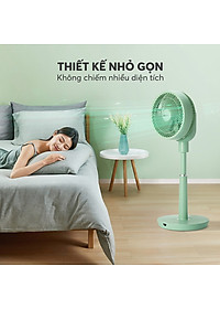 Quạt tuần hoàn không khí Elmich CFE-8791, làm mát diện rộng và làm mới không khí tới 20 lần/giờ, quạt tạo luồng gió tuần hoàn và điều hòa không khí trong phòng  - Hàng chính hãng