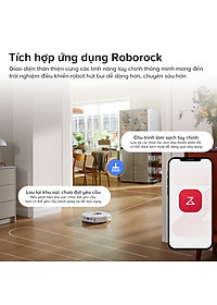 Robot Hút Bụi Lau Nhà Roborock Qrevo C Pro 18.500Pa, Xòe Giẻ Sát Cạnh - Hàng Chính Hãng