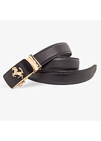 Thắt lưng nam, dây nịt nam da bò Saffiano 3 lớp Bụi Leather L106 - Khóa tự động, nhiều mặt khóa tùy chọn - Bảo hành 12 tháng