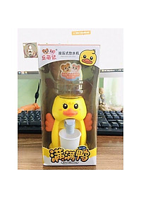 Bình Nước Mini Kèm Cốc Vui Nhộn Dành Cho Bé Thiết Kế Hình Con Vịt Hot Của Năm