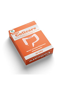 Viên Đại Tràng Colicare - Hỗ Trợ Giảm Viêm Loét Đại Tràng, Hội Chứng Ruột Kích Thích, Đại Tràng Co Thắt