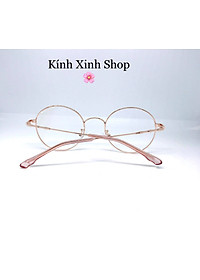 Kính Mắt tròn cao cấp cho Nam và nữ tròng chống ánh sáng xanh uv G72325 (Nhiều màu)