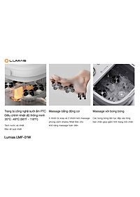 Máy massage chân Lumias LMF-01W Hàng chính hãng