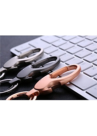 Móc Chìa Khóa Ô tô Xe Máy ZB-207 Có Móc Đỉa Quần Kiêm Mở Nắp Chai Tiện Dụng ( giao màu ngẫu nhiên )