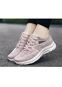 Giày thể thao nữ, giày chạy bộ đế êm nhẹ, thoáng khí đế cao su đúc, chống trơn trượt hạn chế mòn  – GNU1004A