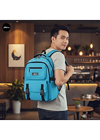 Balo Đi Học Xbags Sea Blue XB 3201 - Balo Học Sinh Cấp 2 Cấp 3 Siêu Nhẹ, Chống Thấm Nước, Thiết Kế Thời Trang Đựng Laptop 14-15 Inch