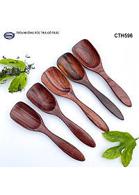 Muỗng Thìa Xúc Trà Gỗ Trắc Cao Cấp Dụng Cụ Trang Trí - CTH596