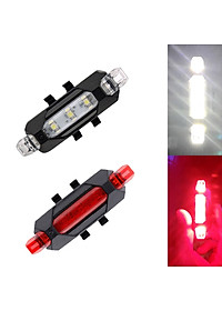 Đèn Hậu Phía Sau Cảnh báo an toàn Đuôi Xe Đạp DC918 Sạc USB Có Thể Sạc Lại MaiLee