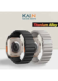 Dây Đeo Thay Thế Titan Dành Cho Apple Watch Ultra / Apple Watch Series 1-8/SE/SE2022, Kai.N Transformer Titanium - Hàng Chính Hãng