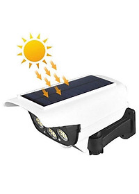 Đèn năng lượng mặt trời mô hình camera chống nước