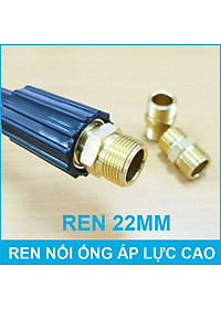 Ren nối ống dây áp lực cao ren 22mm
