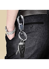 Móc khóa  ZB-100 Móc Chìa Khóa Ô Tô Xe Máy Cao Cấp Gài Thắt Lưng Tiện Lợi Đẹp Độc Lạ