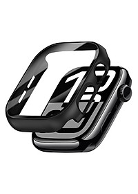 Ốp Case PC Mặt Kính Cường Lực cho Apple Watch Series 10 Size 42mm/46mm - Hàng Chính Hãng