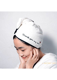 Khăn quấn tóc cực nhanh - khô tóc siêu tốc