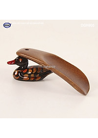 Đón giày Gỗ Hương/Gõ đỏ vân gỗ đẹp, có thể bỏ túi tiện dụng (DGH905) hàng xuất khẩu, kiểu dáng nhỏ gọn - HAHANCO