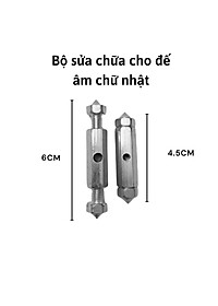 Bộ 5 vít sửa chữa đế âm chữ nhật ổ điện, công tắc vỡ đơn giản