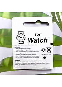 Pin Maxell Nhật Bản SR416SW / 337 Hàng Chính Hãng Made in Japan