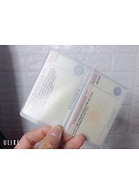 Combo 5 Túi Ví Đựng Bảo Vệ Chống Xước Thẻ ATM, Card Visit, CMND, Driver License Bằng Lái Xe Trong Suốt - Loại 1 Chính Hãng MINIIN