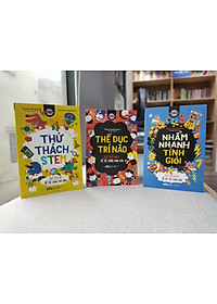 Brain Games: Thể Dục Trí Não + Nhẩm Nhanh Tính Giỏi + Thử Thách STEM