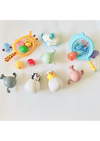 Đồ chơi nhà tắm cho bé - Cá voi bơi dễ thương