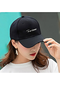 Mũ lưỡi trai - nón kết thêu chữ Forever unisex nam nữ chống nắng Ulzzang phong cách